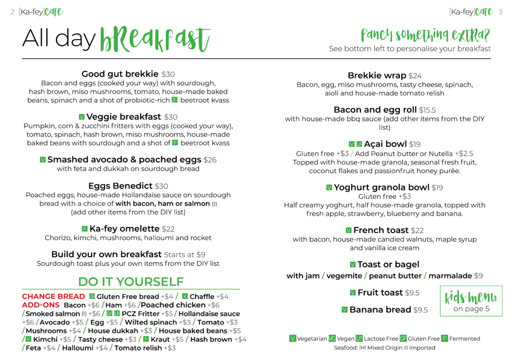 All-day breakfast from 6.30am (kitchen closes at 2.30pm)